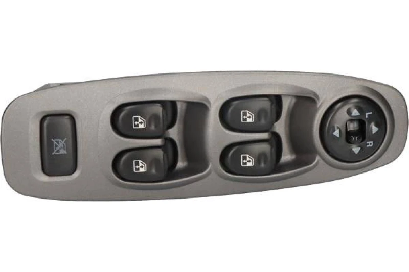Image of Alfa e-Parts AF00372 Switch, window winder Driver side ABS (Acrylonitrile-Butadiene-Styrene Copolymerisate) Switch,window winder (1761)