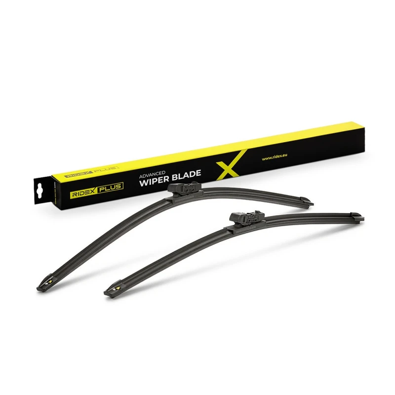 Image of RIDEX PLUS 298W0133P Wiper blade Front, Flat wiper blade, 530mm Wiper Blade (298)