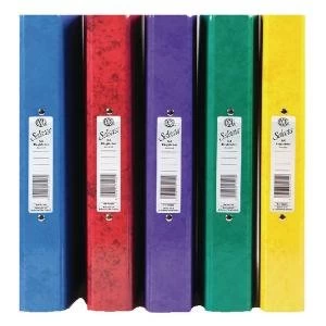 Image of Concord IXL A4 Assorted Ring Binder Pack of 10 462299