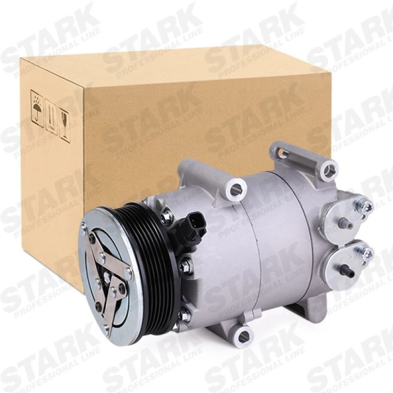Image of STARK SKKM-0340152 AC Compressor PAG 46, Refrigerant: R134a Compressor,air conditioning (447)