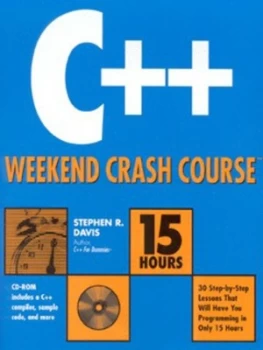 Image of C Weekend Crash Course by Stephen R. Davis Paperback
