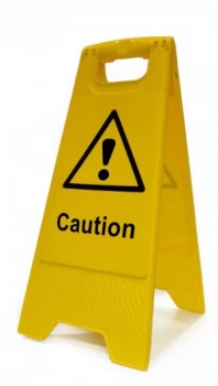 Image of Spectrum Heavy Duty A Board - Caution!