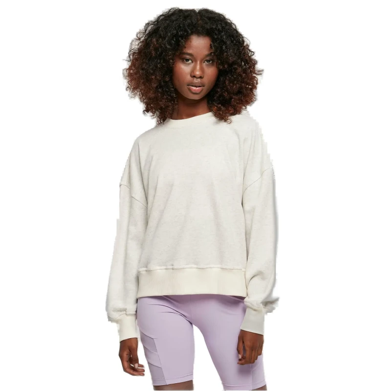 Image of Urban Classics Sweatshirt woman Urban Classics Oversized rainbow Gris Female L