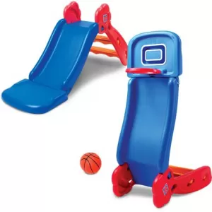 image of Grow'N Up 2-In-1 Slide To Basketball