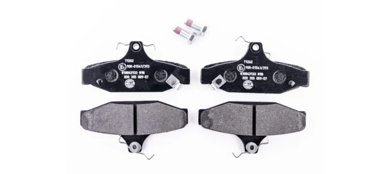 Image of HELLA Brake pad set HELLA 8DB 355 009-571