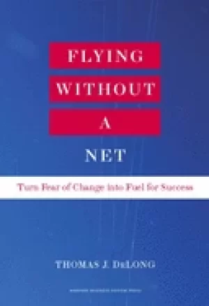 Image of flying without a net turn fear of change into fuel for success