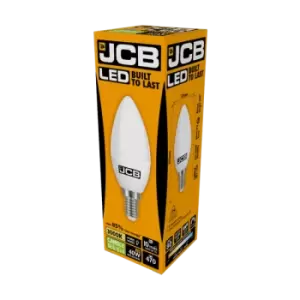 image of JCB LED Candle 470lm Opal 6w E14 2700k