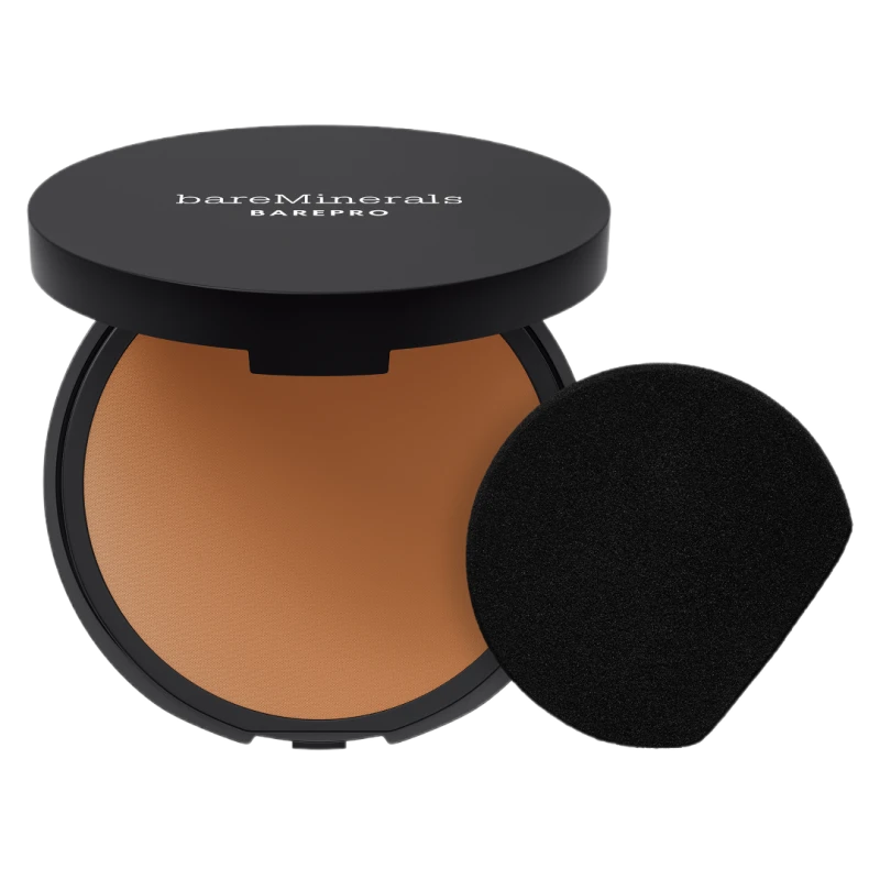 Image of bareMinerals BAREPRO 24HR Skin-Perfecting Powder Foundation 8g Deep 50 Warm