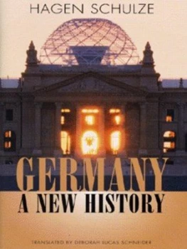 Image of Germany by Hagen Schulze Hardback