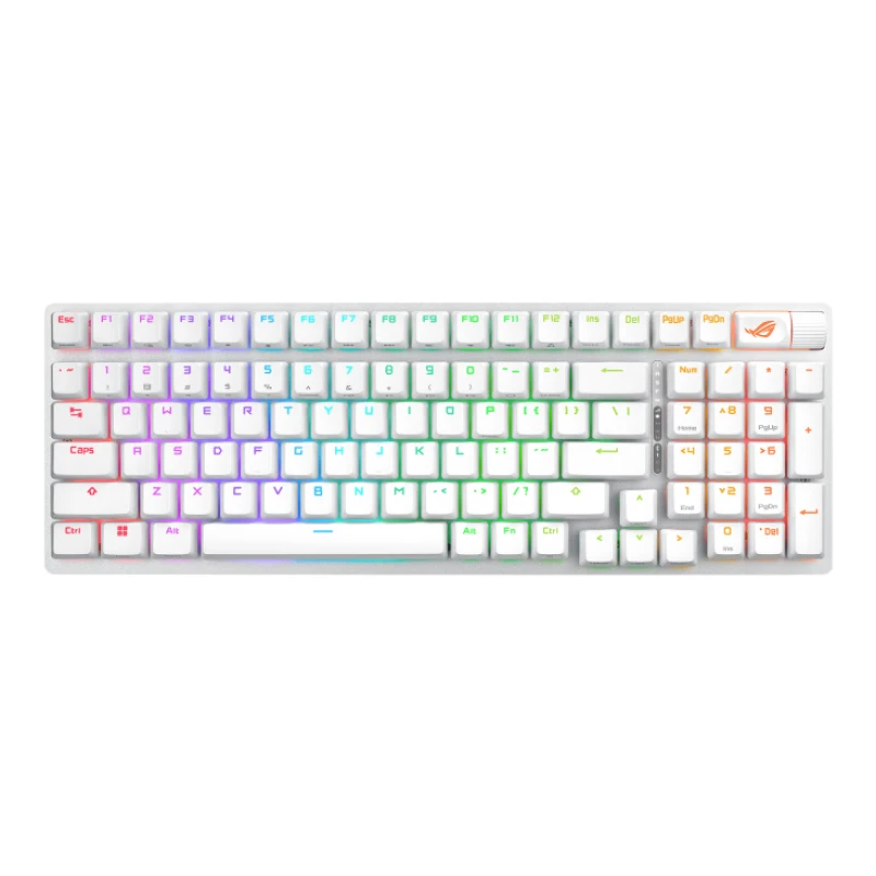 Image of ASUS X901 SCOPE II 96 WL/WHT/NXSW/US/PBT keyboard Gaming USB + RF Wire