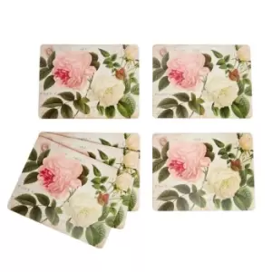 Image of Rose Garden Pack Of 6 Premium Placemats
