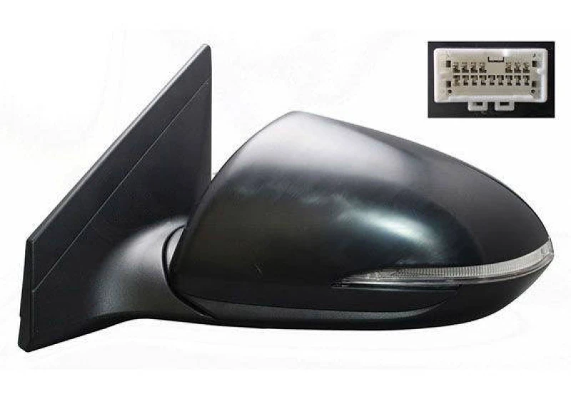 Image of ALKAR 6145679 Wing mirror Left, Electric, Convex, primed Outside Mirror (50)