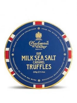 image of Charbonnel Et Walker Union Jack Milk Sea Salt Caramel Truffles 240G