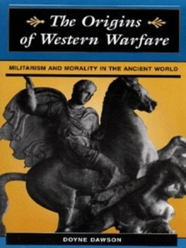 Image of The Origins of Western Warfare by Doyne Dawson Paperback