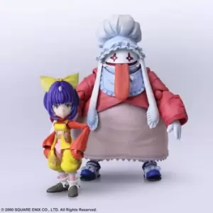 Image of Final Fantasy IX Bring Arts Action Figures Eiko Carol & Quina Quen 9 - 14 cm