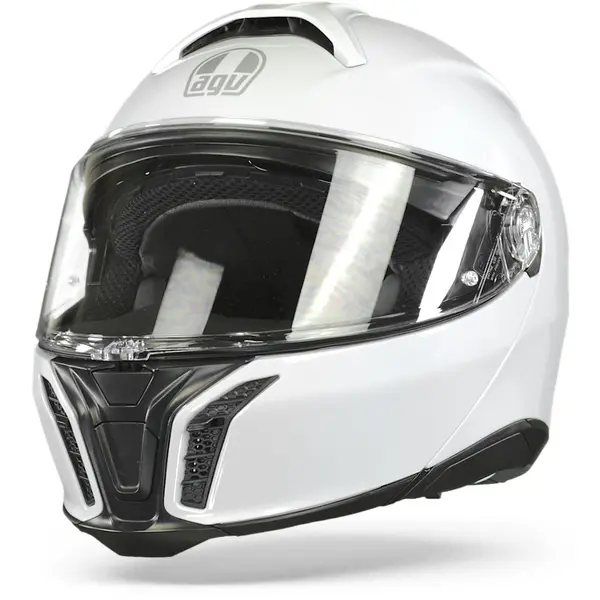 Image of AGV Tourmodular Solid Stelvio White Modular Helmet M