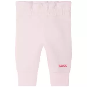 Image of Boss Logo Jogging Pants - Pink