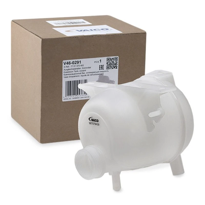 Image of VAICO V46-0291 Expansion Tank without lid, Original VAICO Quality Expansion Tank,coolant (397)