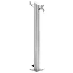Image of Vidaxl Garden Water Column Stainless Steel Round 95 cm