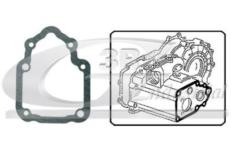 Image of 3RG Oil Seal, manual transmission 3RG 80800