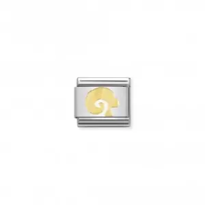 Image of Nomination Composable Classic Zodiac 18K Gold Aries Link 030104/01