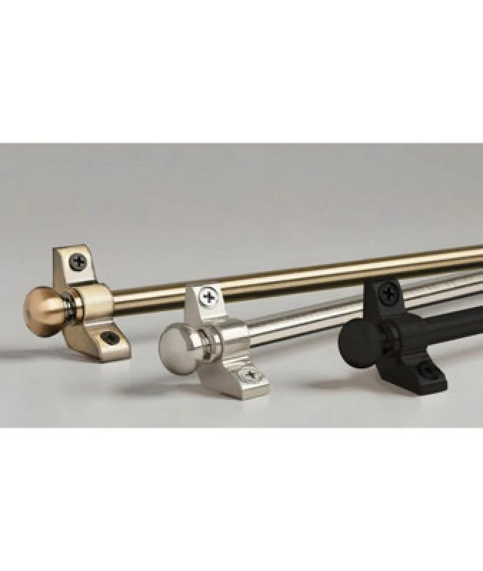 Image of Premium Metal Stair Rod Set (72.5cm X 10 mm) - Ball End Finials - Antique Brass, Pack Of 13