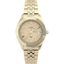 Image of Timex Gold 'Waterbury' Chronograph Fashion Watch - TW2U78500