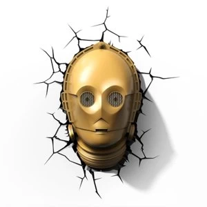 image of Star Wars Episode 7 C3po 3D Deco Light