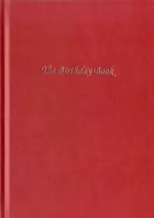 Image of The Birthday Book (Dark Red Cover)