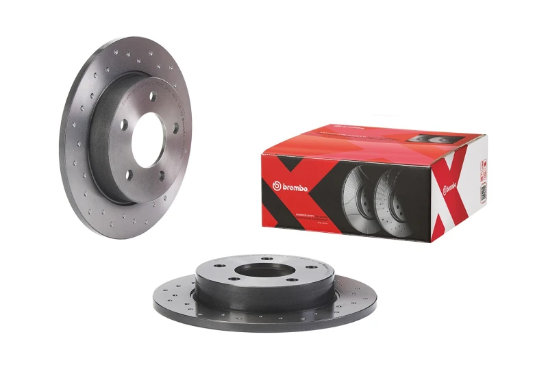 Image of BREMBO Brake disc BREMBO 08.A029.1X
