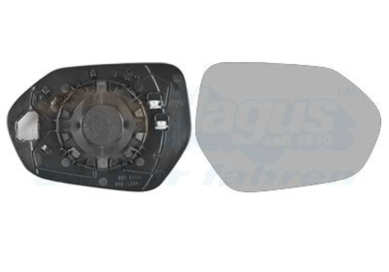 Image of VAN WEZEL Wing mirror glass VAN WEZEL 5415838