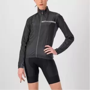 Image of Castelli Squadra Stretch Womens Jacket - Black