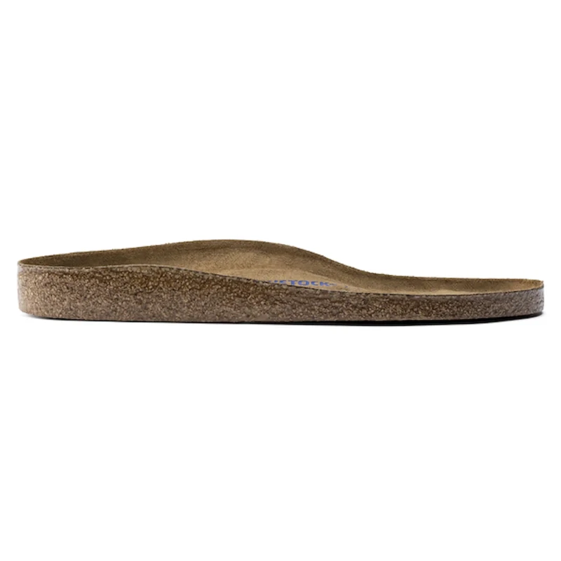 Image of Birkenstock Ramplacement insoles Birkenstock Soft Footbed Andermatt Leather Marron Unisex 38 Etroit