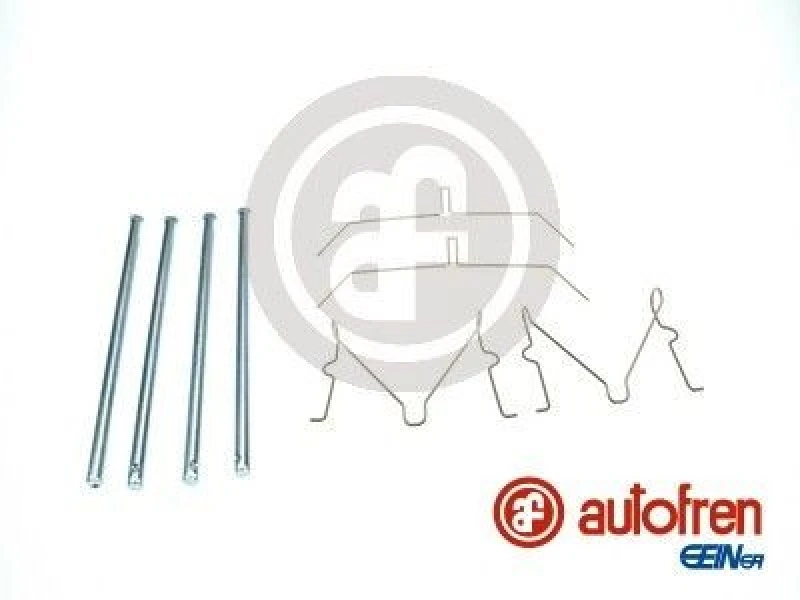 Image of AUTOFREN SEINSA Brake pad fitting kit AUTOFREN SEINSA D43028A