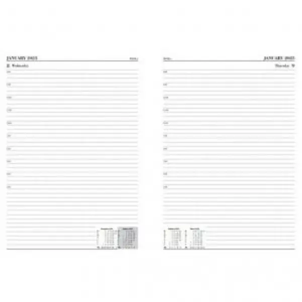 Image of ValueX Academic A4 DTP Diary 20242025BK EXR27726SY