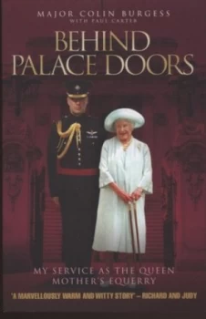 Image of Behind Palace Doors by Major Colin Burgess Paperback