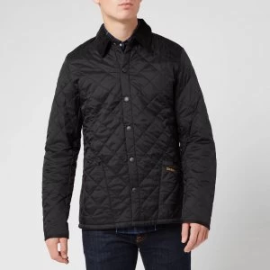 Image of Barbour Mens Heritage Liddesdale Quilt Jacket - Black - M