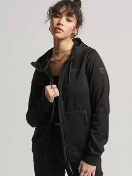 image of Superdry Code Tech Softshell Jacket - Black, Size 12, Women