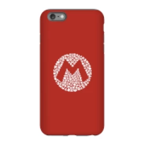 image of Nintendo Super Mario Mario Items Logo Phone Case - iPhone 6 Plus - Tough Case - Gloss