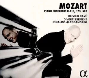 Image of Mozart Piano Concertos K415 175 503 by Wolfgang Amadeus Mozart CD Album