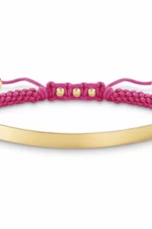 Image of Ladies Thomas Sabo Sterling Silver Love Bridge Bracelet 15-21 Cms LBA0050-848-9-L21V