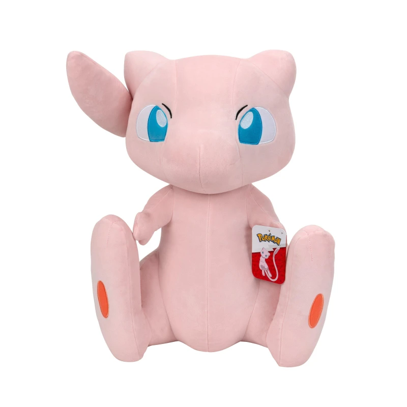 Image of Pokemon Mew Plush - 24-Inch Soft Plush with Authentic Details - Multi Multi One Size