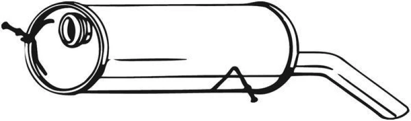 Image of Rear silencer BOSAL 190-511