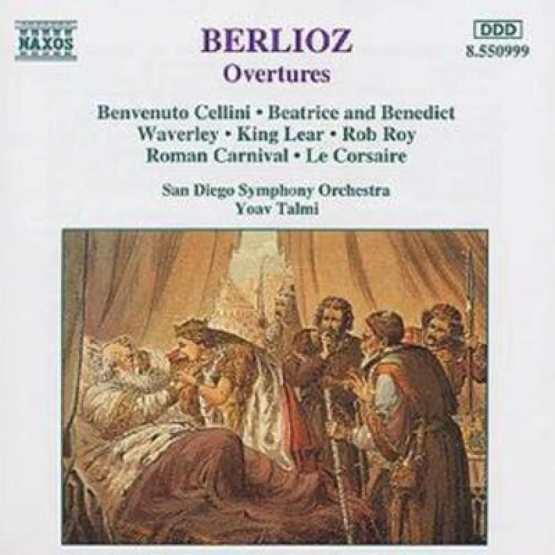 Image of RecordCityJP CD HECTOR BERLIOZ - SAN DIEGO SYMPHONY - Overtures - Benvenuto Cellini ? Bea 8550999 Naxos 1994 Japan Classical Used