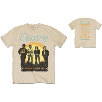 Image of The Doors - 1968 Tour Unisex Large T-Shirt - White