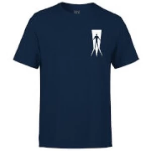 image of Valiant Comics Shadowman Logo T-Shirt - Navy - L