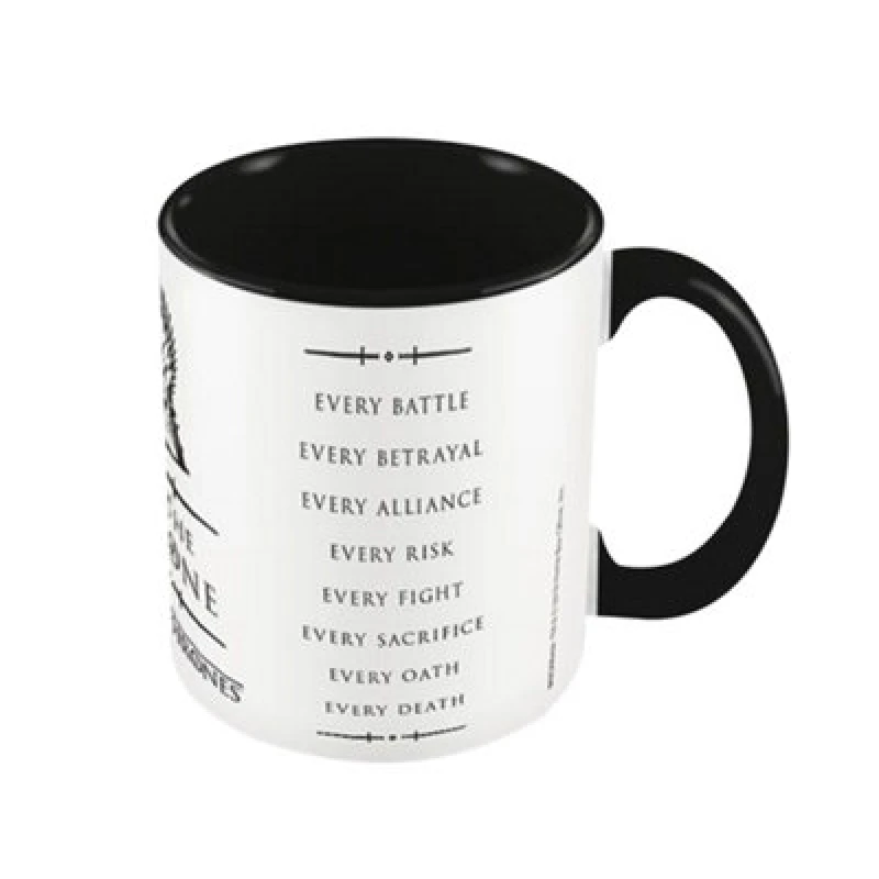 Image of Game Of Thrones For The Throne Mug White unisex