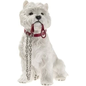 Walkies Westie Dog Sitting Resin Figurine By Lesser & Pavey