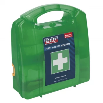 Image of Sealey SFA01M First Aid Kit Medium - BS 8599-1 Compliant