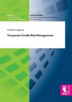 Image of Corporate Credit Risk Management by Christian Langkamp Paperback